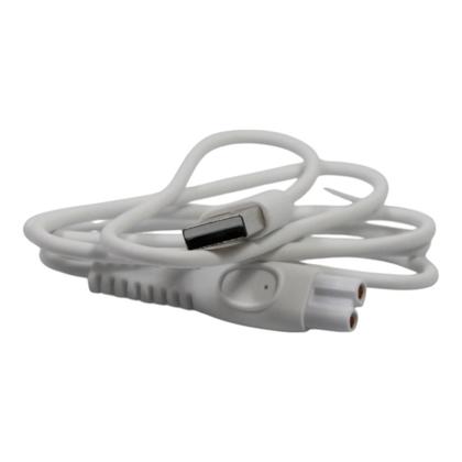 Imagem de Cabo Usb Branco P/ Depilador Philips Brl136 e Brl146 Original
