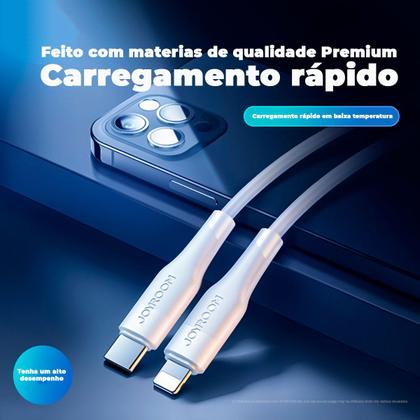 Imagem de Cabo Usb C 20W Lightning 2.0 Reforçado 1,2m Preto Joyroom
