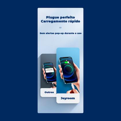 Imagem de Cabo Usb C 20W Lightning 2.0 Reforçado 1,2m Preto Joyroom