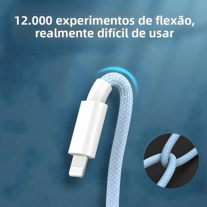 Imagem de Cabo USB C De Carregamento Rápido PD 20W Para iPhone 14 13 12 11 pro Max Mini XS XR iPad Tipo C Para