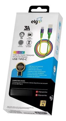 Imagem de Cabo Usb-c - ELG  - Type-c - Fast Charge Original 3a - TC10RB