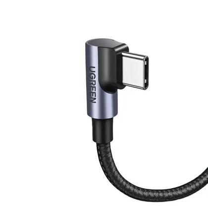 Imagem de Cabo USB C Em Ângulo Reto Carregamento Rápido 3.0 Cabo De Dados Para Samsung S9 S10 plus Ugreen