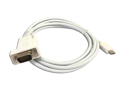 Imagem de Cabo usb-c macho x vga macho de 2 metros