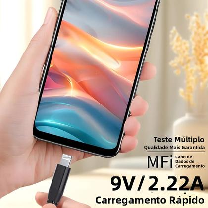Imagem de Cabo USB C Para Lightning 1M 2M 3M Alta Qualidade Certificado MFi Carregamento Rápido Para iPhone 14