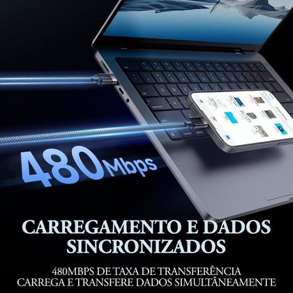 Imagem de Cabo Usb-C Para Lightning 36w 1m Magnético Autoenrolável Mcdodo