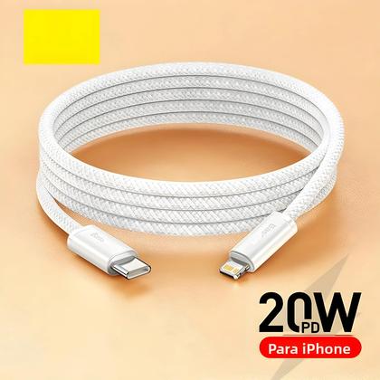 Imagem de Cabo USB C Para Lightning De Carregamento Rápido 20W PD Para iPhone 14 13 12 pro Max iPad Baseus