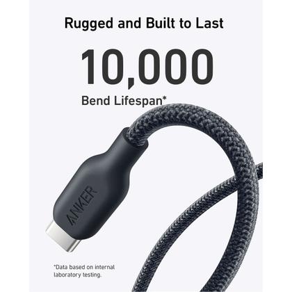 Imagem de Cabo USB-C para USB-C Bio Braided de 0,9m (3ft) 240W A80E5 - Anker