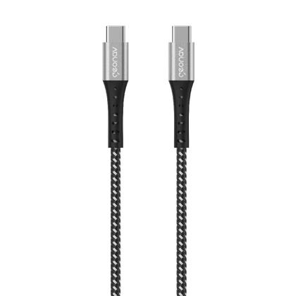 Imagem de Cabo Usb-c para Usb-c Geonav Esc06bk 1,2 metros 100w Branco