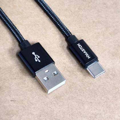 Imagem de Cabo Usb C Preto Turbo Compatível Com Samsung M32