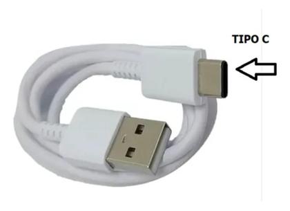 Imagem de Cabo Usb-c Samsung Fast Turbo S8 S9 S10 Lite Plus Cor Branco