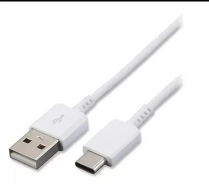 Imagem de Cabo Usb-c Samsung Fast Turbo S8 S9 S10 Lite Plus Cor Branco