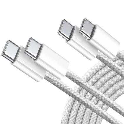 Imagem de Cabo USB-C Turbo 20W de 1 Metro Trançado 1M para Iphone 15