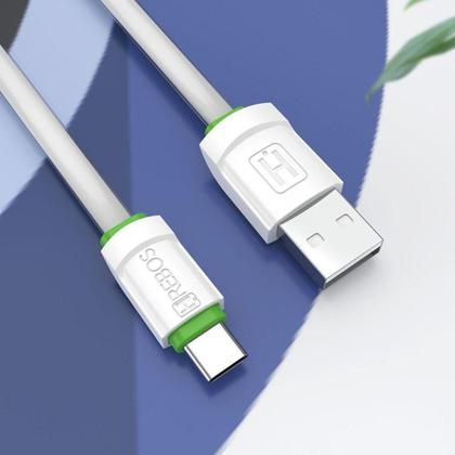 Imagem de Cabo Usb Carregador Tipo C Turbo 3.0 Dados Celular Hrebos