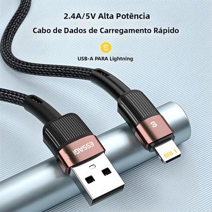 Imagem de Cabo USB De Carregamento Rápido Para iPhone 11 12 13 pro Max Mini Xs Xr X SE 8 7 6 plus 6s 5 5s 2.4A