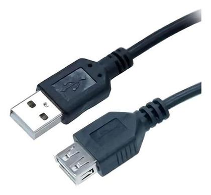 Imagem de Cabo Usb Extensor 2.0 Extensão 1,5 Metros Macho Fêmea Cor Preto