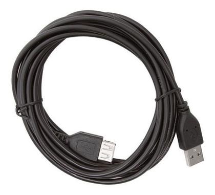 Imagem de Cabo Usb Extensor 2.0 Extensão 1,5 Metros Macho Fêmea Cor Preto