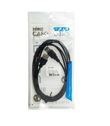 Imagem de Cabo usb extensor usb 2.0 macho + usb femea 2m le-803