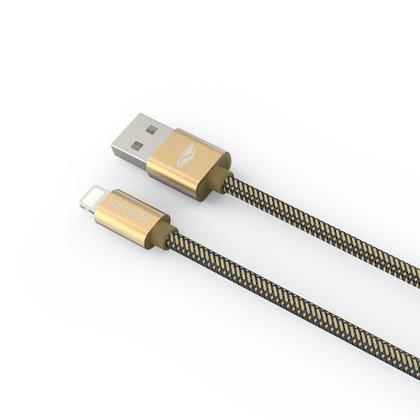 Imagem de Cabo USB Lightning C3Tech CB-210GD Dourado