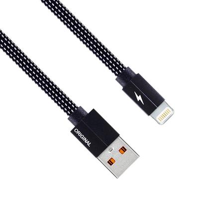 Imagem de Cabo Usb mb81210 Lightning 2.4 Para Iphone 1 metro Preto