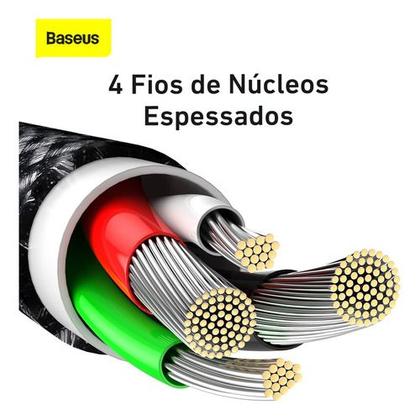Imagem de Cabo USB para Lightning Baseus Tungsten 2.4A 2m