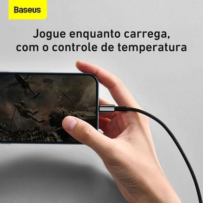 Imagem de Cabo USB para Lightning Baseus Tungsten 2.4A 2m