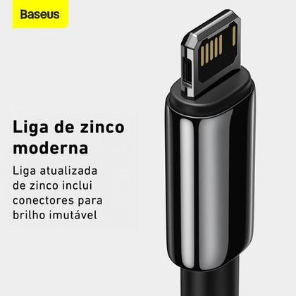 Imagem de Cabo USB para Lightning Baseus Tungsten 2.4A 2m