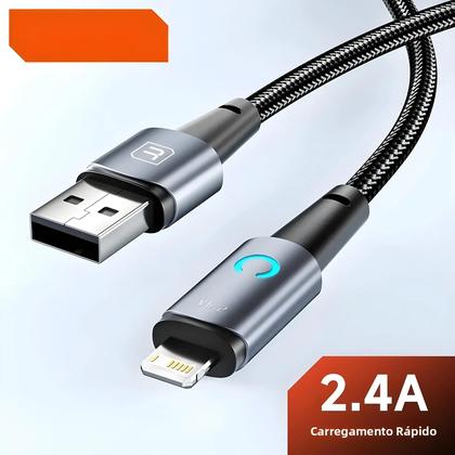 Imagem de Cabo USB Para Lightning Ou Tipo C De Carregamento Rápido Para iPhone 14 13 12 pro Max 8 7 plus 1m 2m