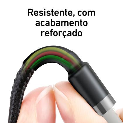 Imagem de Cabo Usb para Lightnng iPhne Cafule 2.4a 1 metro