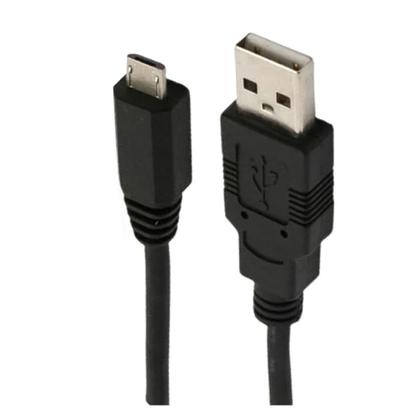 Imagem de Cabo USB Para Micro USB PlusCable 3 Metros PC-USB3004 - Preto