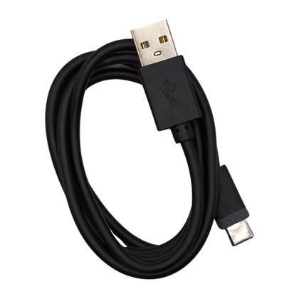 Imagem de Cabo USB Para Tipo-C, Carregamento Rápido, 25W, 1 Metro de Comprimento, Preto, Caixa Verde