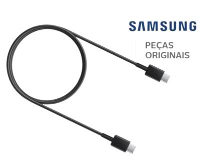 Imagem de Cabo Usb Tipo C Original Samsung Galaxy A70/A80/S21/NOTE 10 e 20 PRETO COD. GH39-02060A