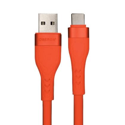 Imagem de Cabo USB Tipo C para Celular 5.2A cabo 1M OR-C001/C1 Laranja