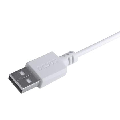 Imagem de Cabo Usb Tipo C Para Celular Computador Tablet PCYES Branco