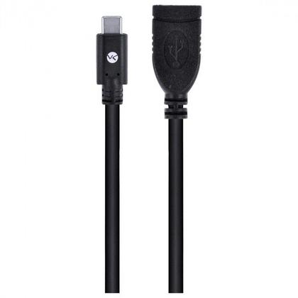 Imagem de Cabo usb tipo c x extensor usb a femea 2.0 2 metros - c20uaf-18