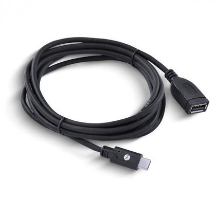 Imagem de Cabo usb tipo c x extensor usb a femea 2.0 2 metros - c20uaf-18