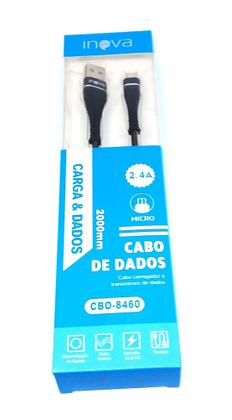 Imagem de Cabo Usb V8 Turbo Android 2 metros reforçado Original