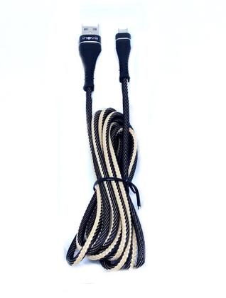 Imagem de Cabo Usb V8 Turbo Android 2 metros reforçado Original