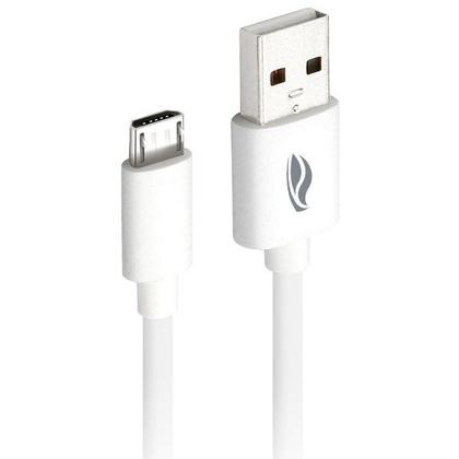 Imagem de Cabo USB X Micro USB 1M 2A CB-M10WH Branco C3 TECH