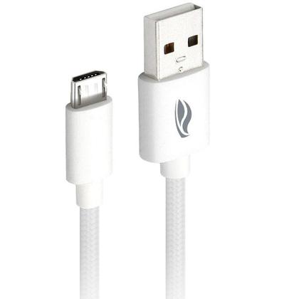 Imagem de Cabo USB X Micro USB 2M 2A CB-M21WH Branco C3 TECH