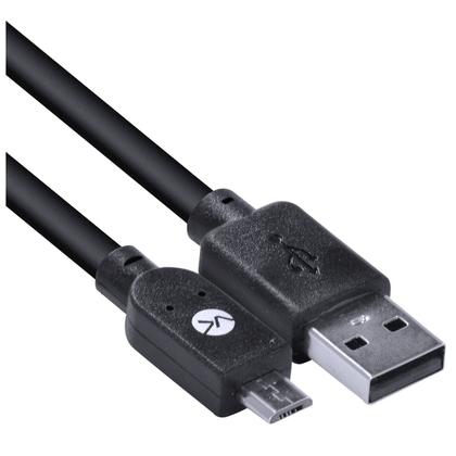 Imagem de Cabo Usb X Micro Usb B 2.0 5 Pinos 1,8 Metros Preto - Musb-2