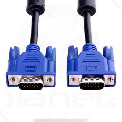 Imagem de Cabo Vga 1.5mts Monitor Lcd Pc Tv Projetor Blindado vga02