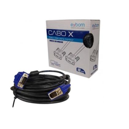Imagem de Cabo VGA 10m CBX-MVGA100 Exbom