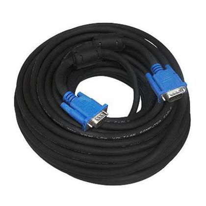 Imagem de Cabo Vga 15m Monitor Lcd Pc Tv Projetor 15 Metros Blindado