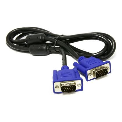 Imagem de Cabo Vga 1,5mts Monitor Lcd Pc Tv Projetor 1,5 Metros