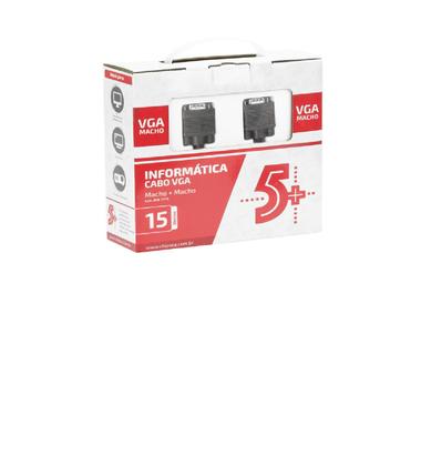 Imagem de Cabo Vga Chipsce 15M Cod. 018-7715