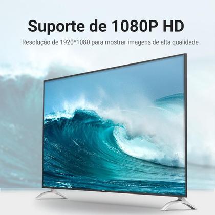 Imagem de Cabo VGA para Monitor Notebook PC Projetor 5 Metros Vention