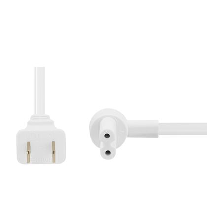 Imagem de Cabos de alimentação Vebner Extra Short, pacote com 2 unidades para Sonos Era 100/300