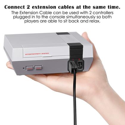 Imagem de Cabos de extensão SENHAI compatíveis com Nintendo NES Classic Mini
