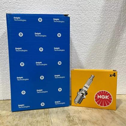 Imagem de Cabos E Velas De Ignição Ngk Para Cobalt/onix/prisma 1.4 8v