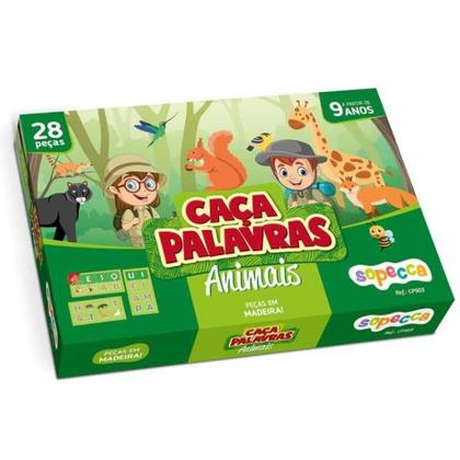 Imagem de Caça Palavras Animais: Aventura na Selva das Letras!